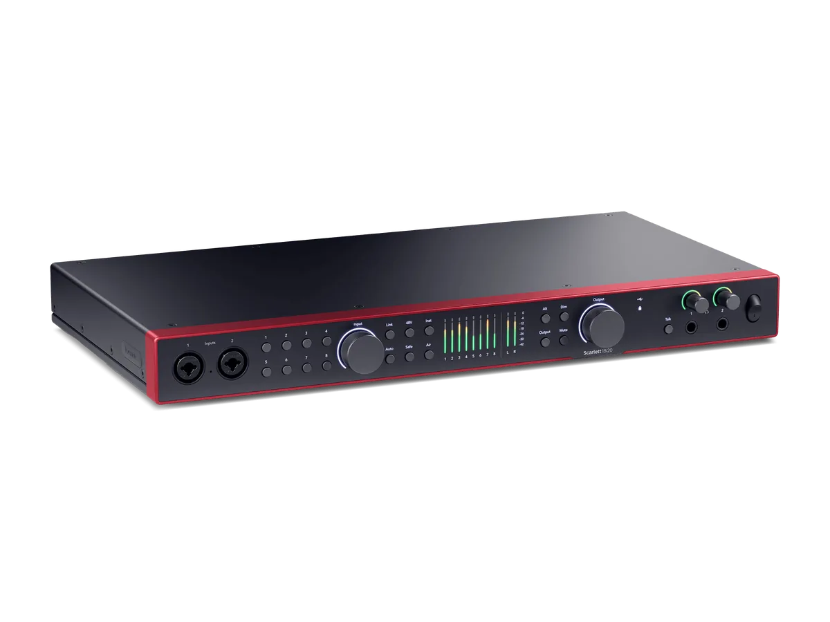 Location FOCUSRITE SCARLETT4-18I20 - Interface audio - USB - 18 in/20 USB-C Toulouse Traitement de son et mesures