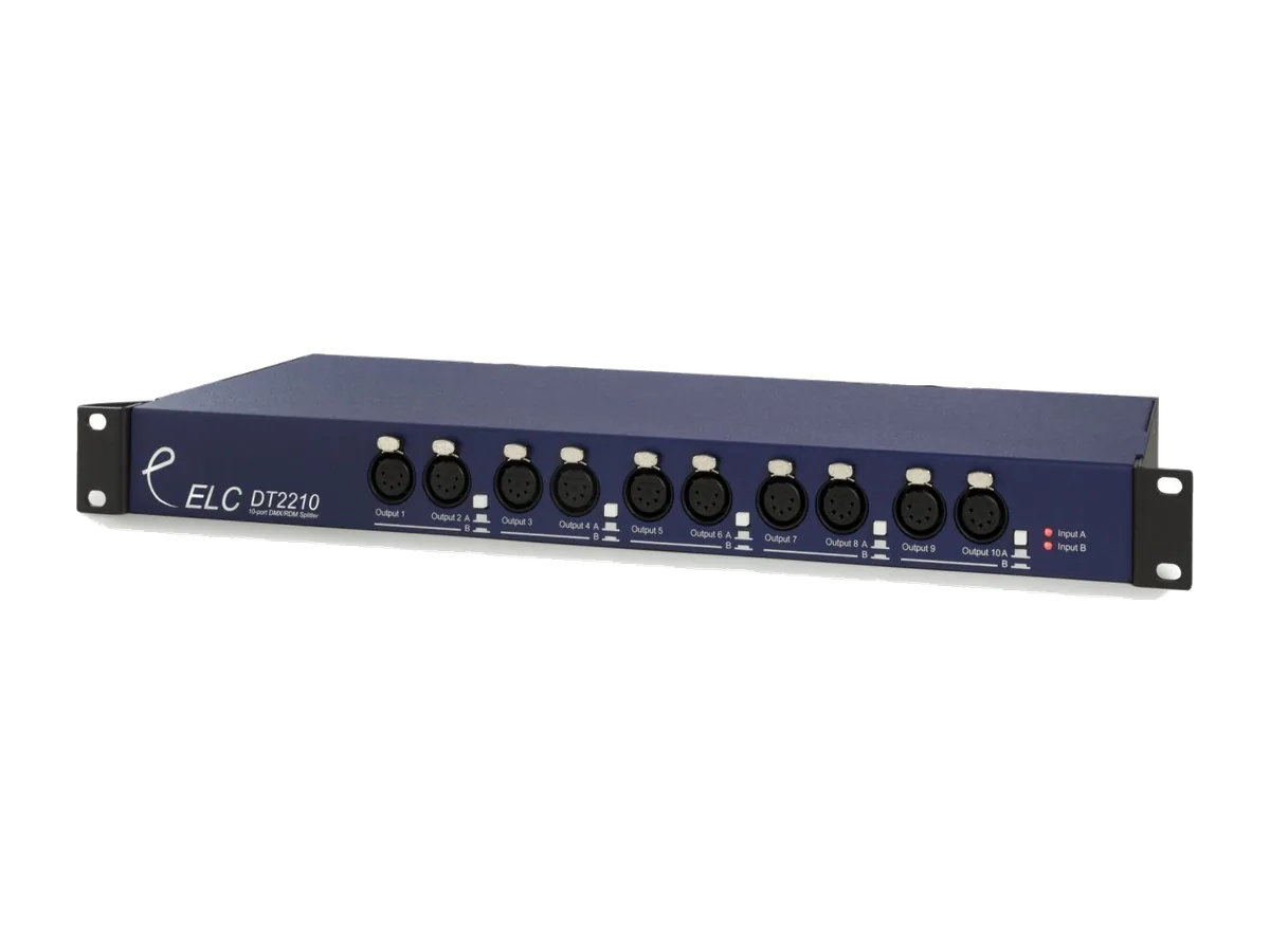 Location Splitter DMX ELC DT 2210 FI Toulouse Consoles et DMX